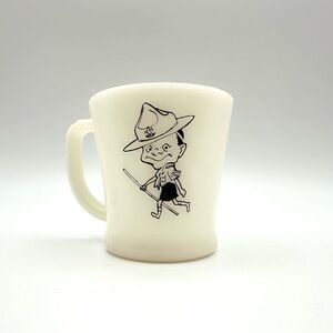 Vintage Fire King Boy Scouts Mug